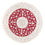 Perser Rug - Nain round  - 200 x 200 cm - red