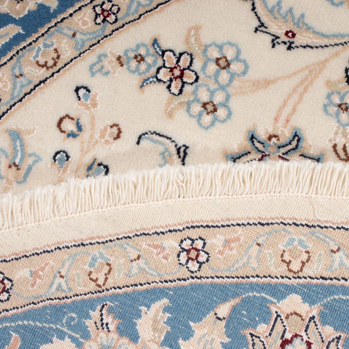 Perser Rug - Nain - Premium round  - 149 x 149 cm - cream