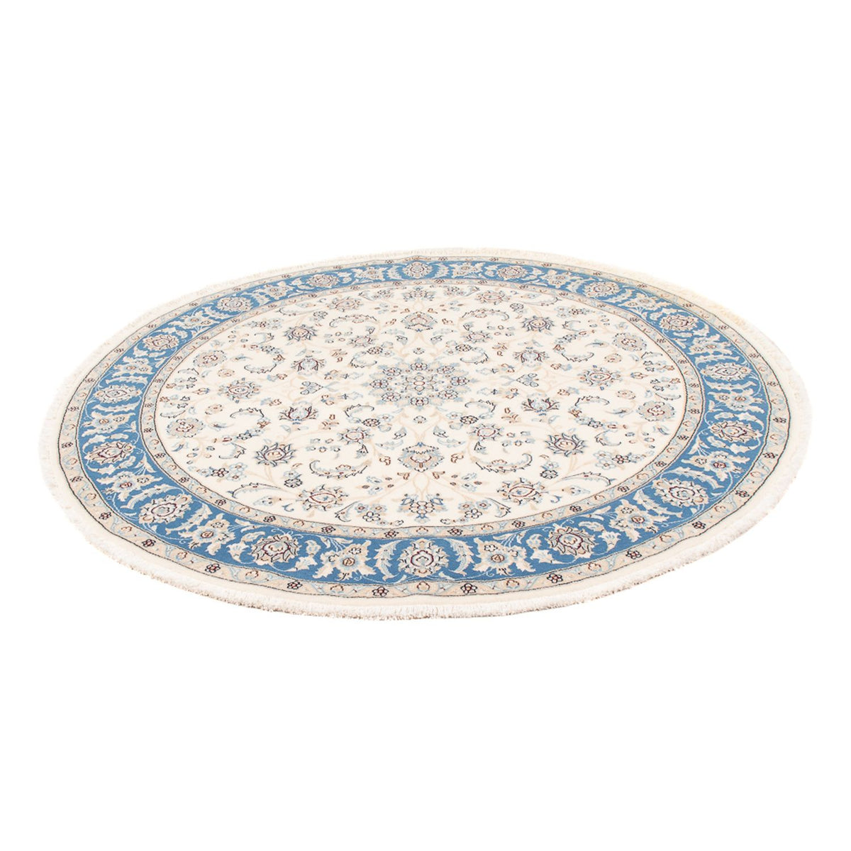 Perser Rug - Nain - Premium round  - 149 x 149 cm - cream