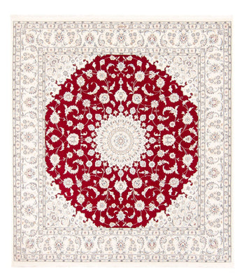 Perser Rug - Nain square  - 210 x 194 cm - red