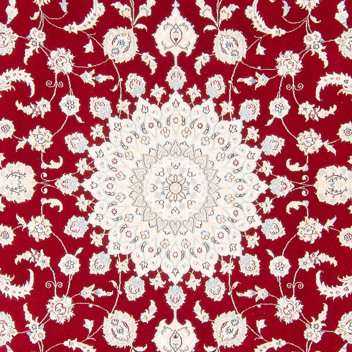 Perser Rug - Nain square  - 210 x 194 cm - red