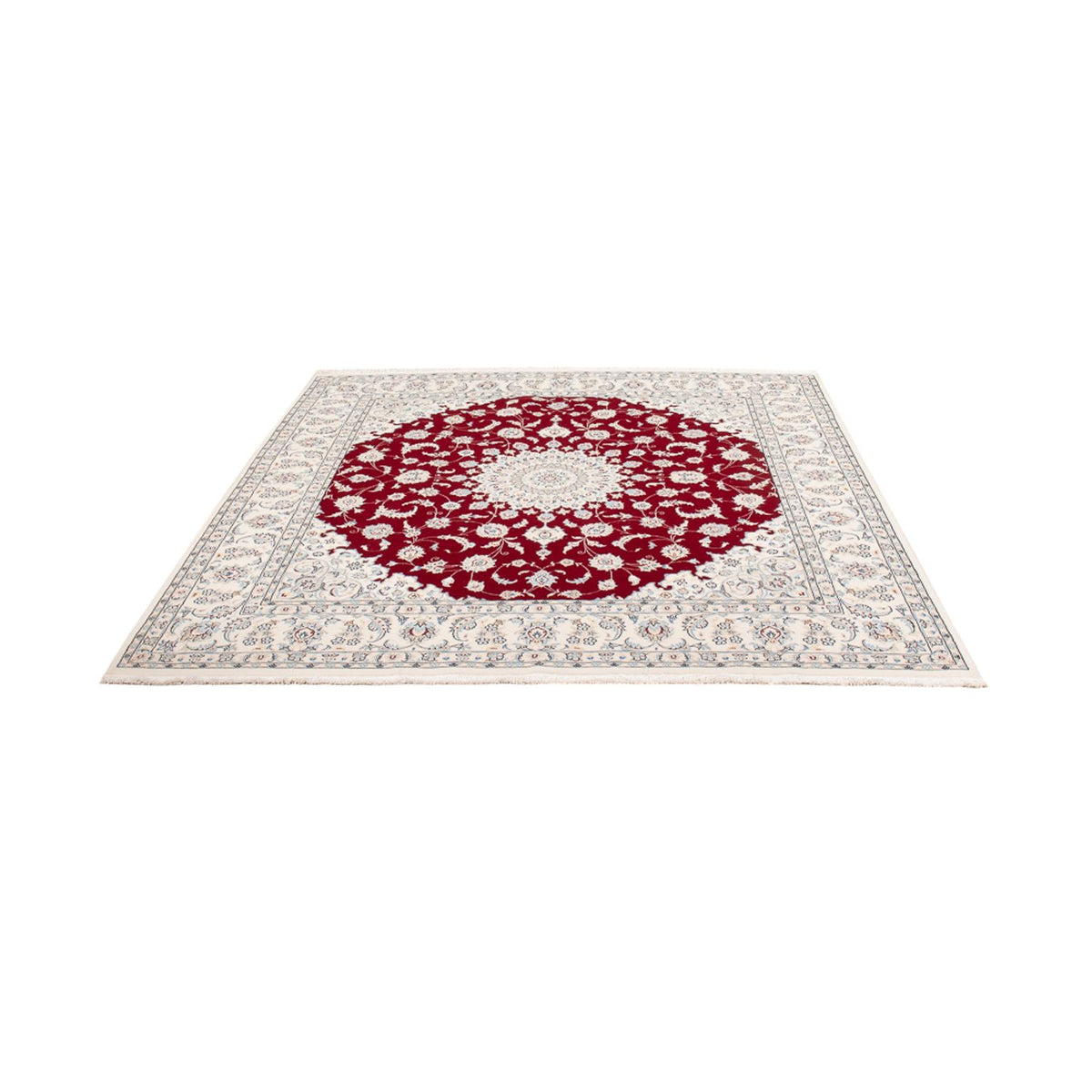 Perser Rug - Nain square  - 210 x 194 cm - red