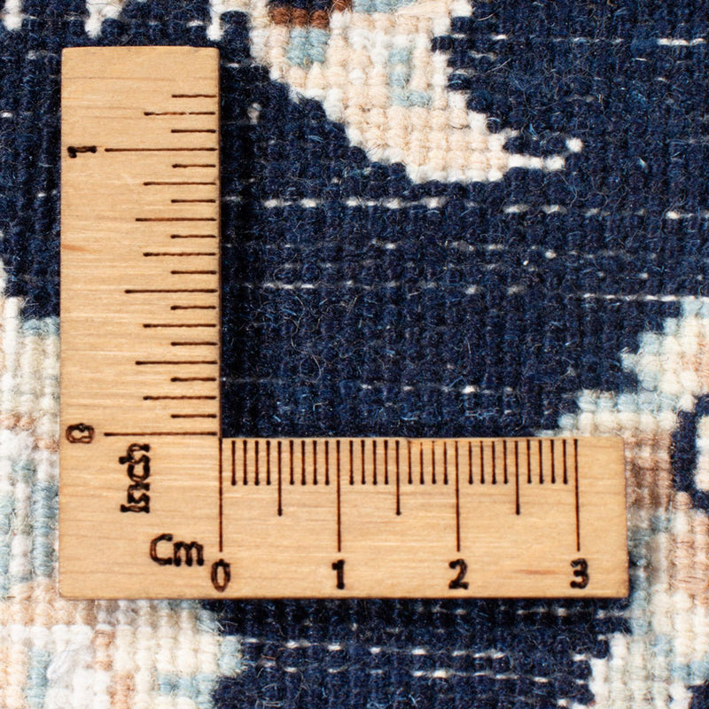 Runner Perser Rug - Nain - Royal - 203 x 80 cm - dark blue