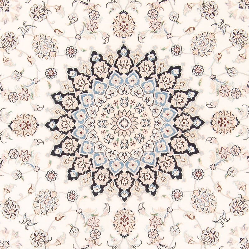 Perser Rug - Nain round  - 200 x 200 cm - cream