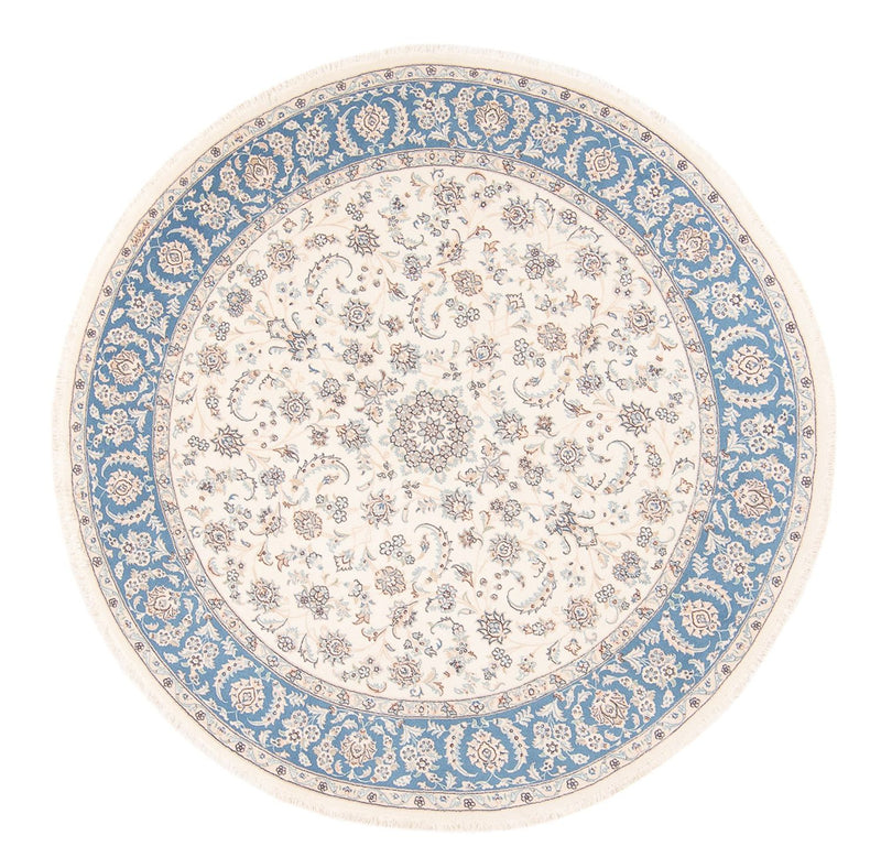 Perser Rug - Nain round  - 200 x 200 cm - cream