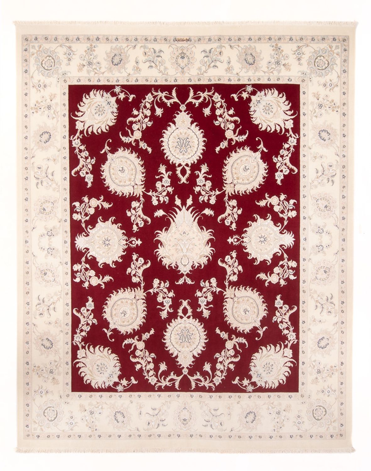 Perser Rug - Nain - Premium - 297 x 248 cm - red