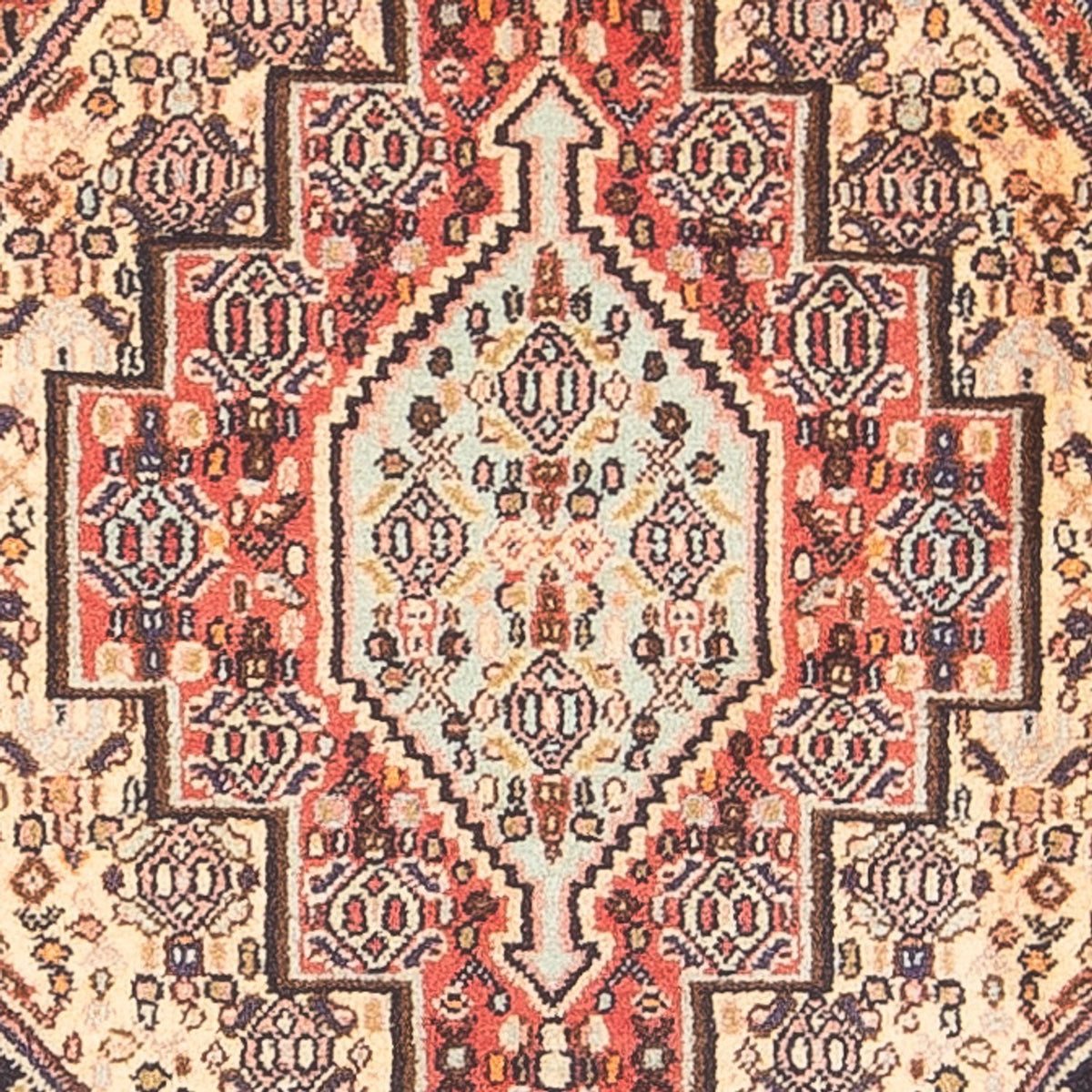 Perser Rug - Classic - 102 x 74 cm - light red