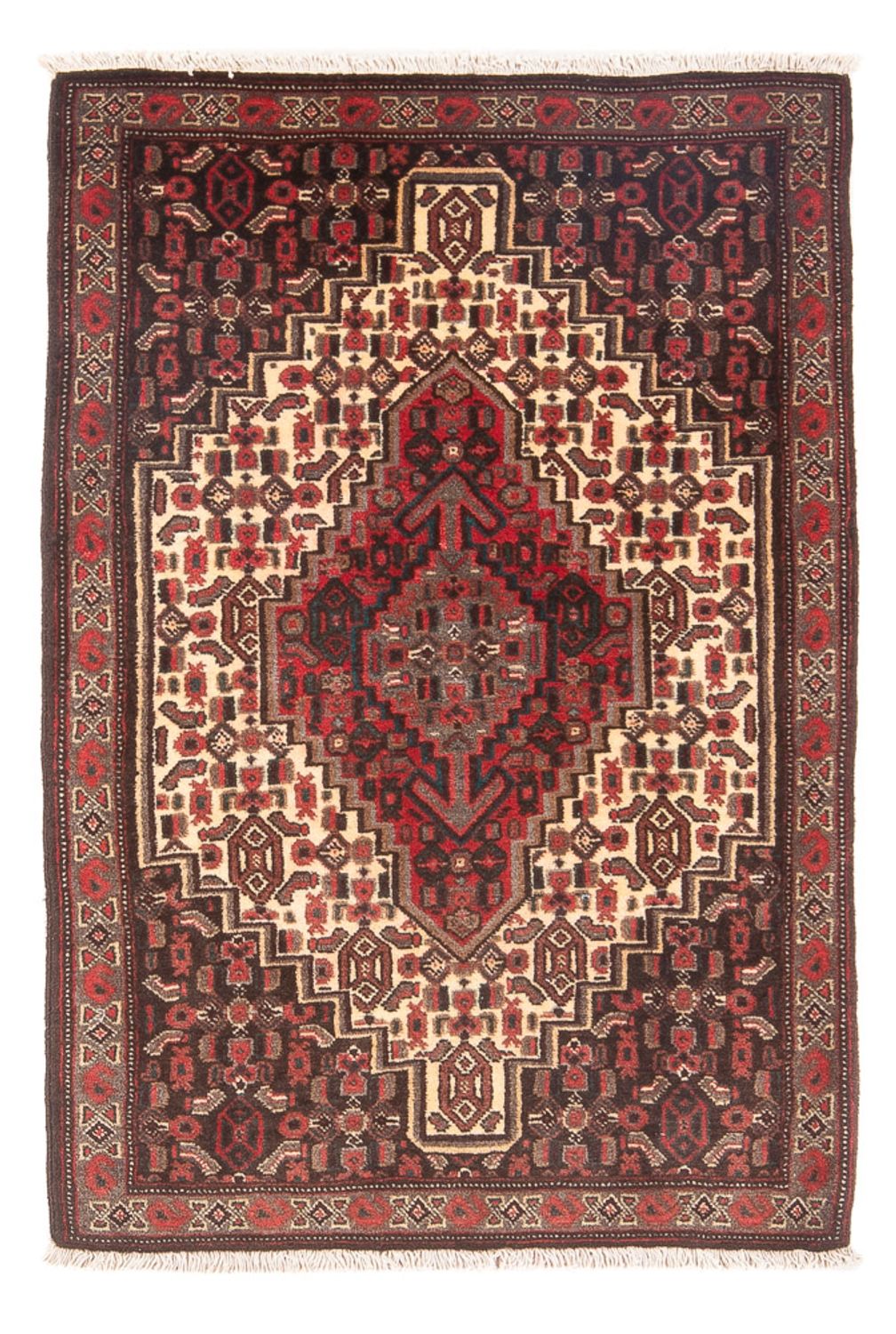 Perser Rug - Classic - 110 x 70 cm - cream