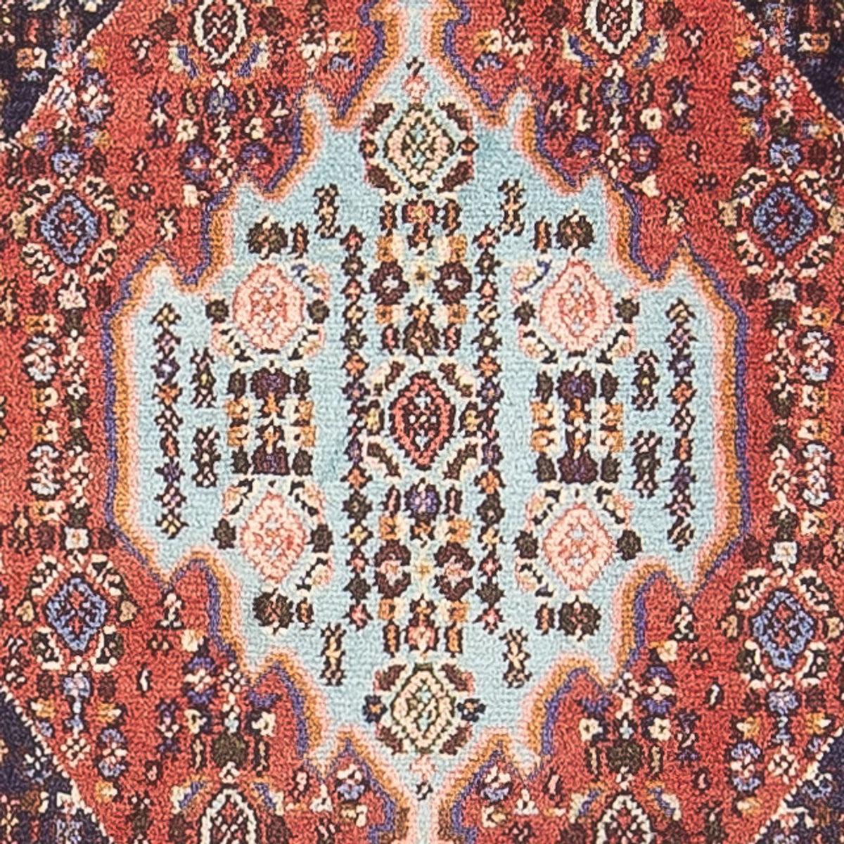 Perser Rug - Classic - 96 x 70 cm - dark blue