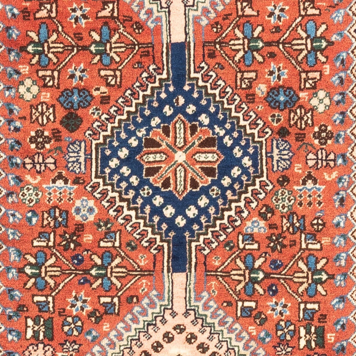 Runner Perser Rug - Nomadic - 203 x 83 cm - red