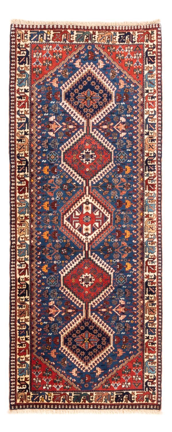 Runner Perser Rug - Nomadic - 197 x 82 cm - light blue