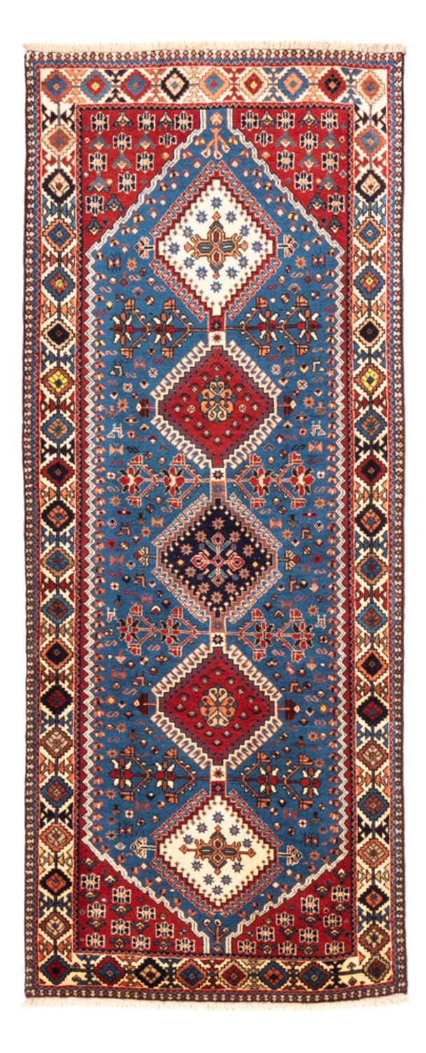 Runner Perser Rug - Nomadic - 200 x 84 cm - light blue