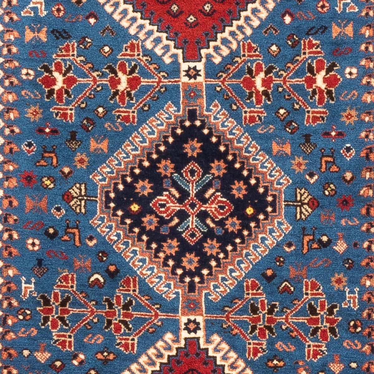 Runner Perser Rug - Nomadic - 200 x 84 cm - light blue