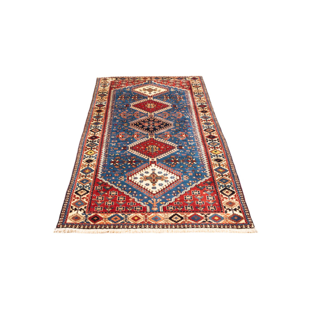 Runner Perser Rug - Nomadic - 200 x 84 cm - light blue