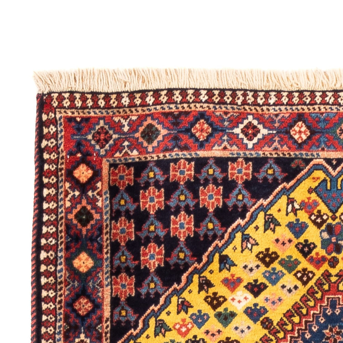 Runner Perser Rug - Nomadic - 193 x 82 cm - yellow