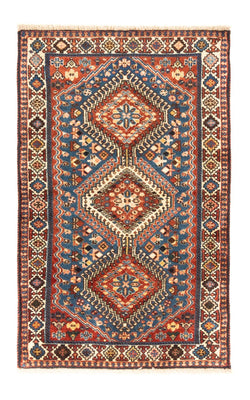 Perser Rug - Nomadic - 122 x 75 cm - blue