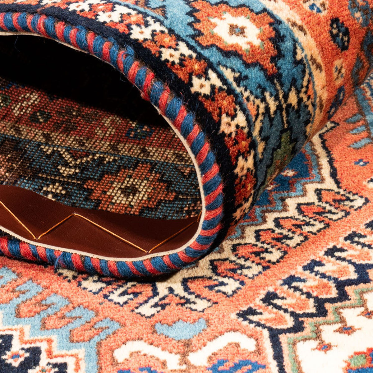 Perser Rug - Nomadic - 125 x 80 cm - red