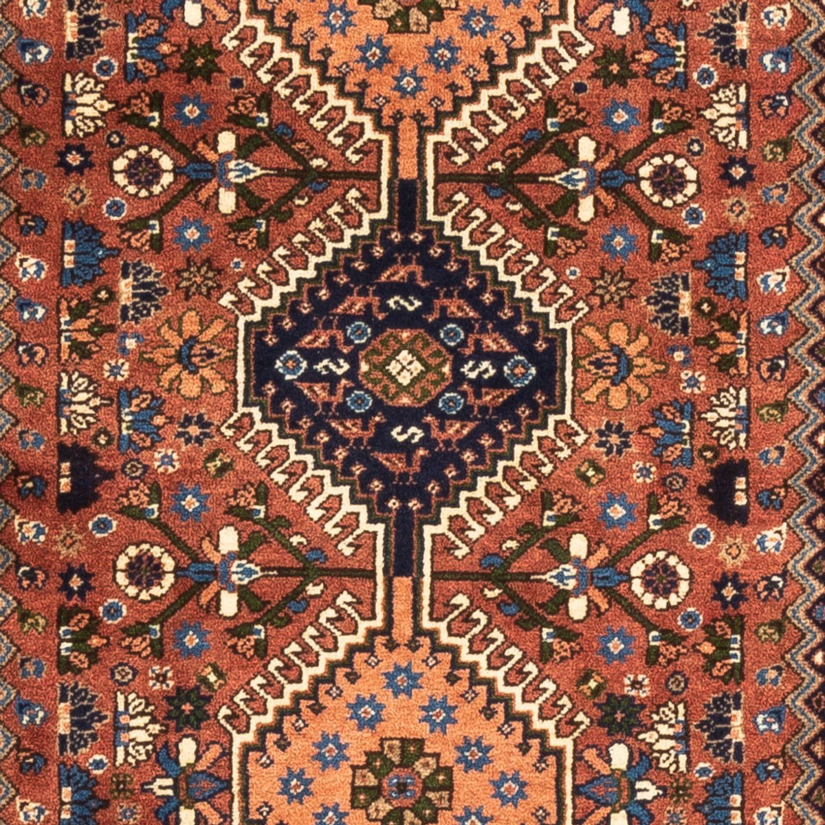 Runner Perser Rug - Nomadic - 192 x 80 cm - red