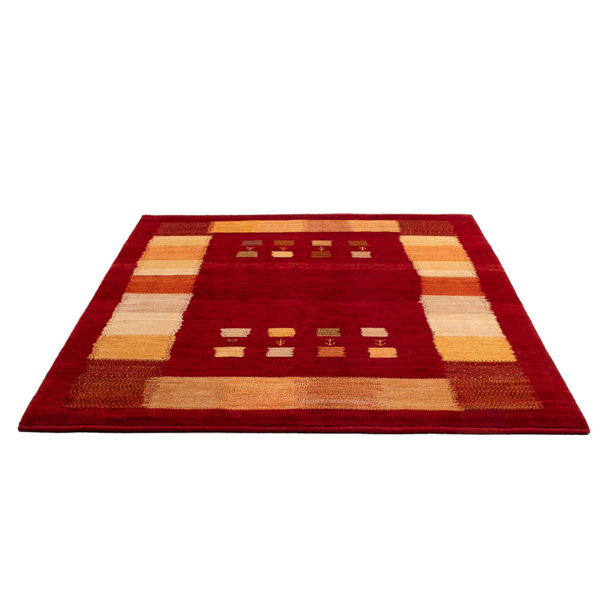 Gabbeh Rug - Perser - 200 x 158 cm - multicolored