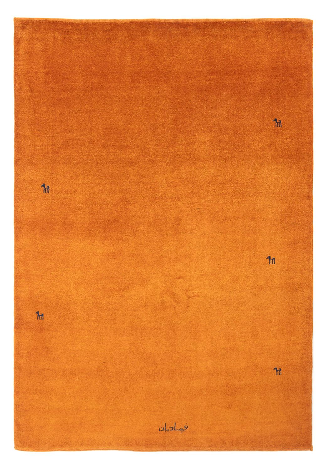 Gabbeh Rug - Perser - 195 x 142 cm - orange
