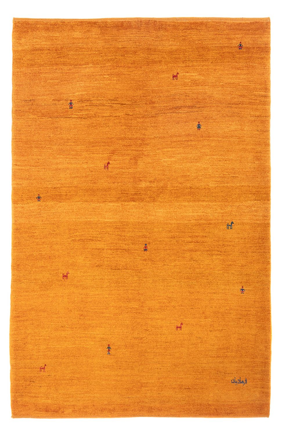 Gabbeh Rug - Perser - 202 x 140 cm - orange