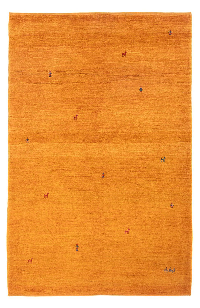 Gabbeh Rug - Perser - 202 x 140 cm - orange