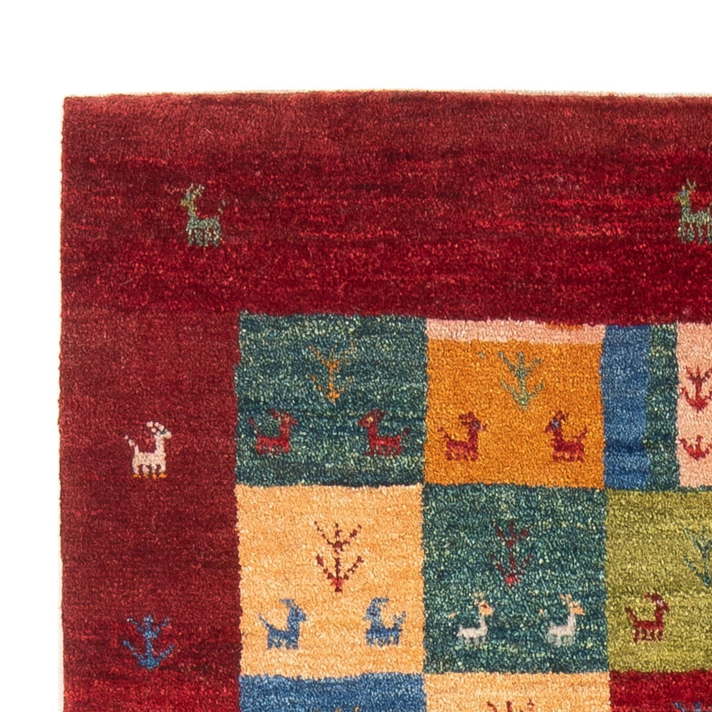Persian Gabbeh Rug 150x102cm - Perserteppich Wollteppich