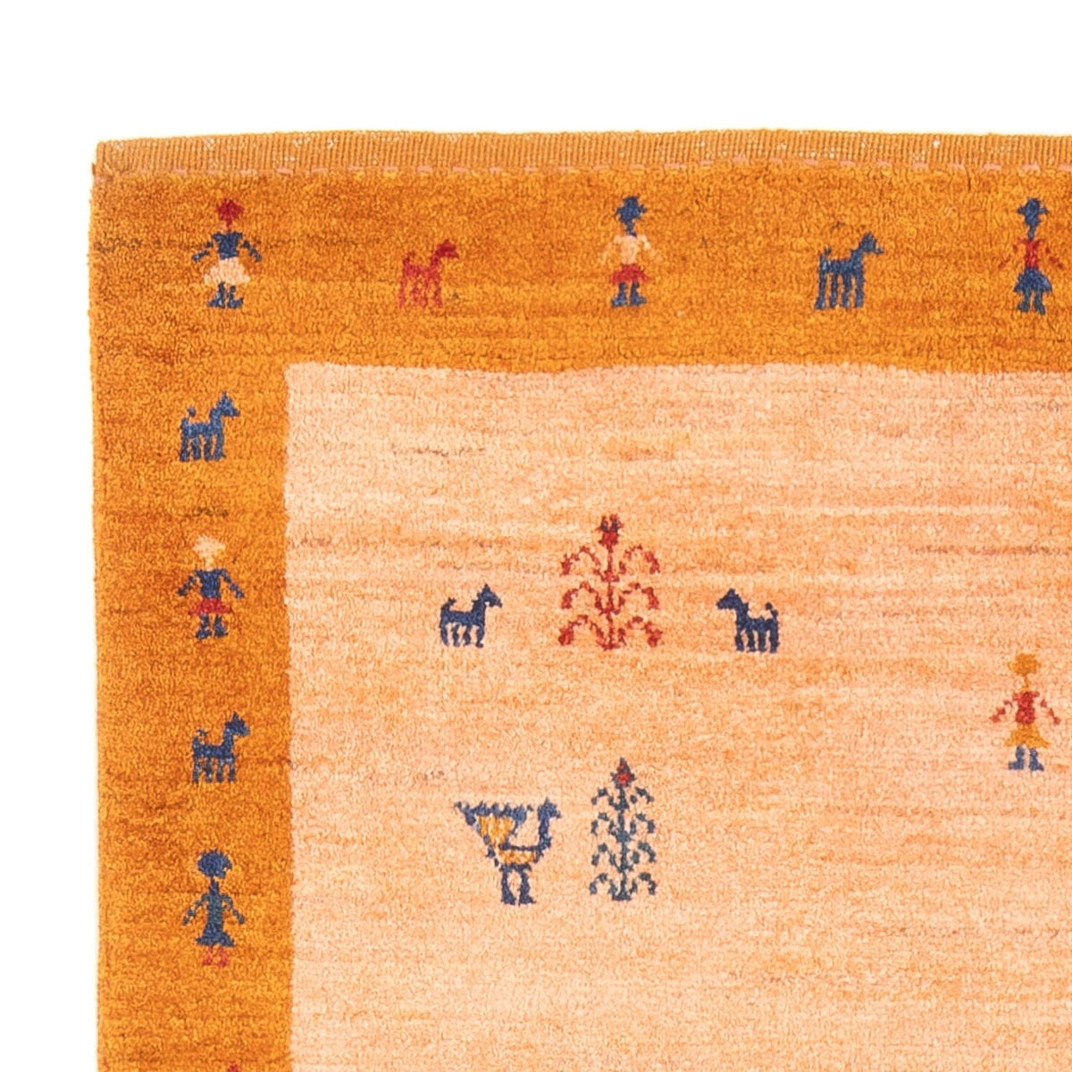 Persian Gabbeh Rug 99x149cm - Perserteppich Wollteppich
