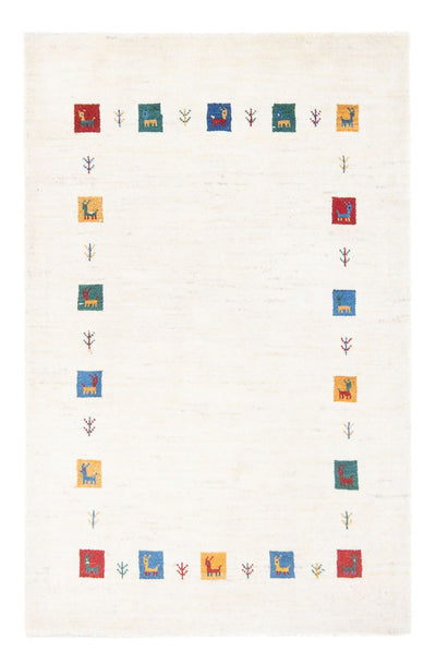 Persian Gabbeh Rug 100x151cm - Perserteppich Wollteppich