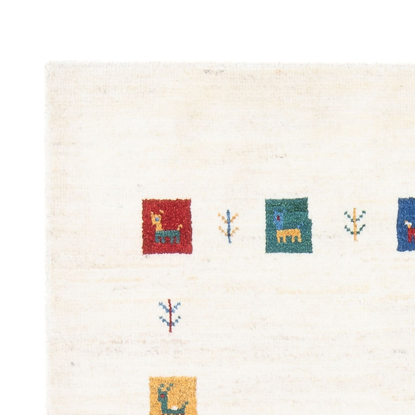 Persian Gabbeh Rug 151x100cm - Perserteppich Wollteppich