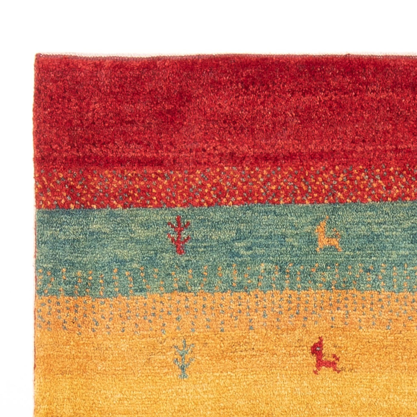 Gabbeh Persian Rug 151x104cm - Perserteppich Wollteppich