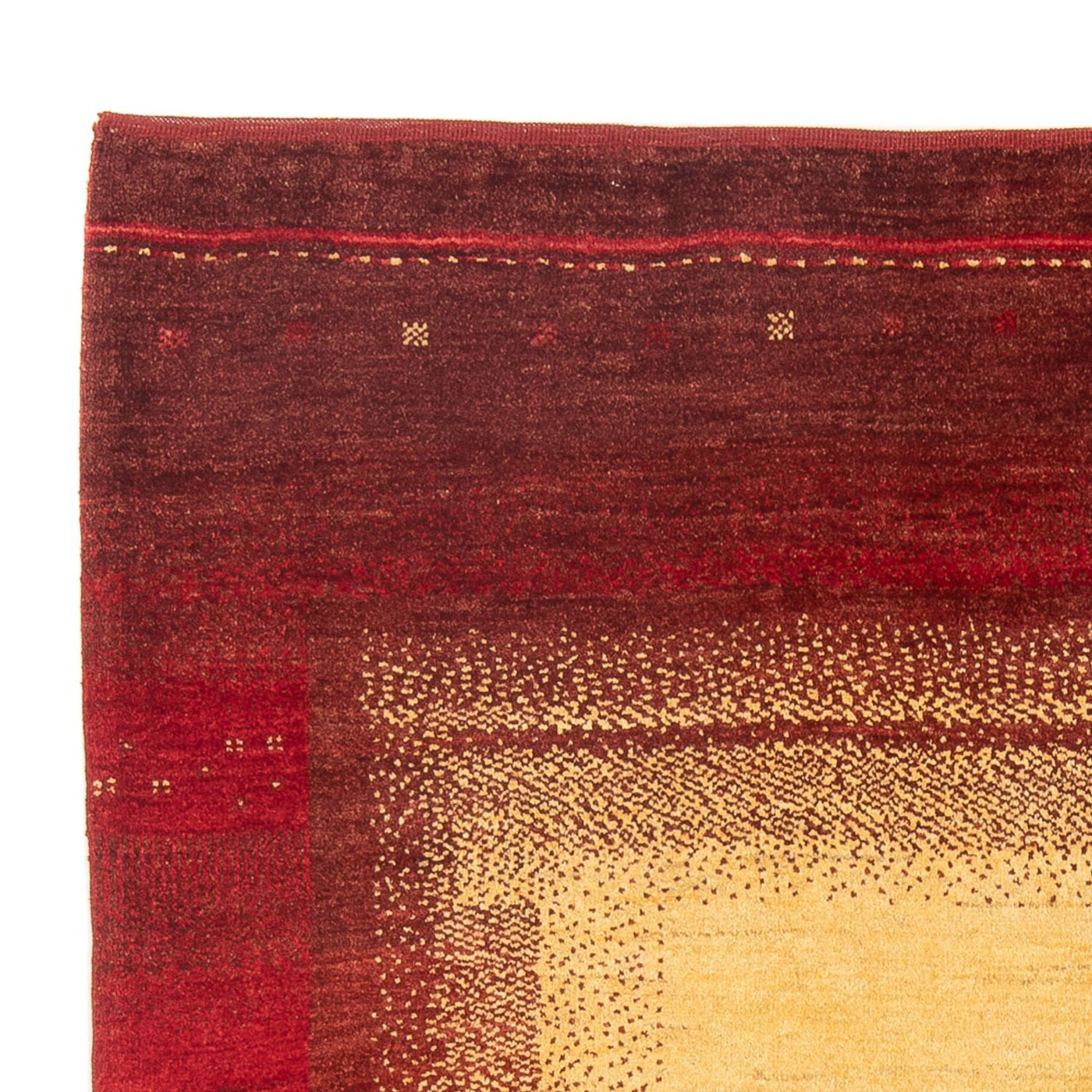 Persian Gabbeh Rug 187x151cm - Perserteppich Wollteppich