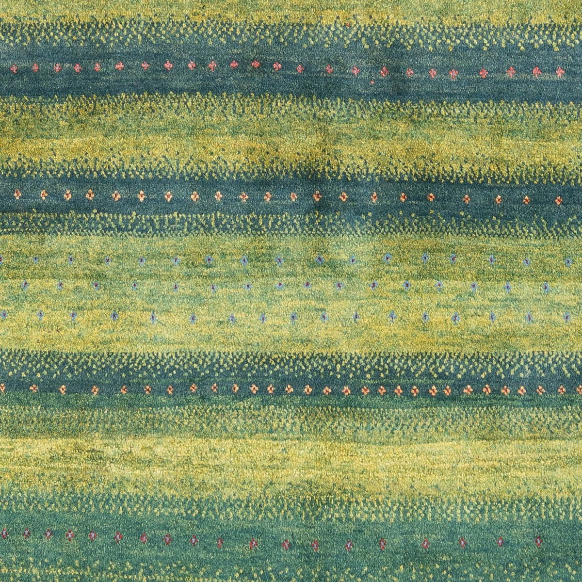 Gabbeh Rug - Perser - 204 x 148 cm - dark green
