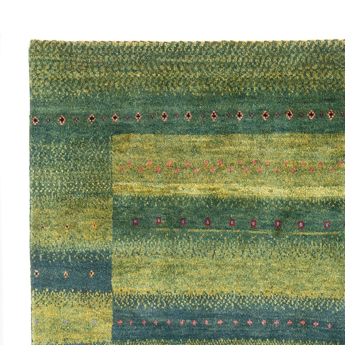 Gabbeh Rug - Perser - 204 x 148 cm - dark green