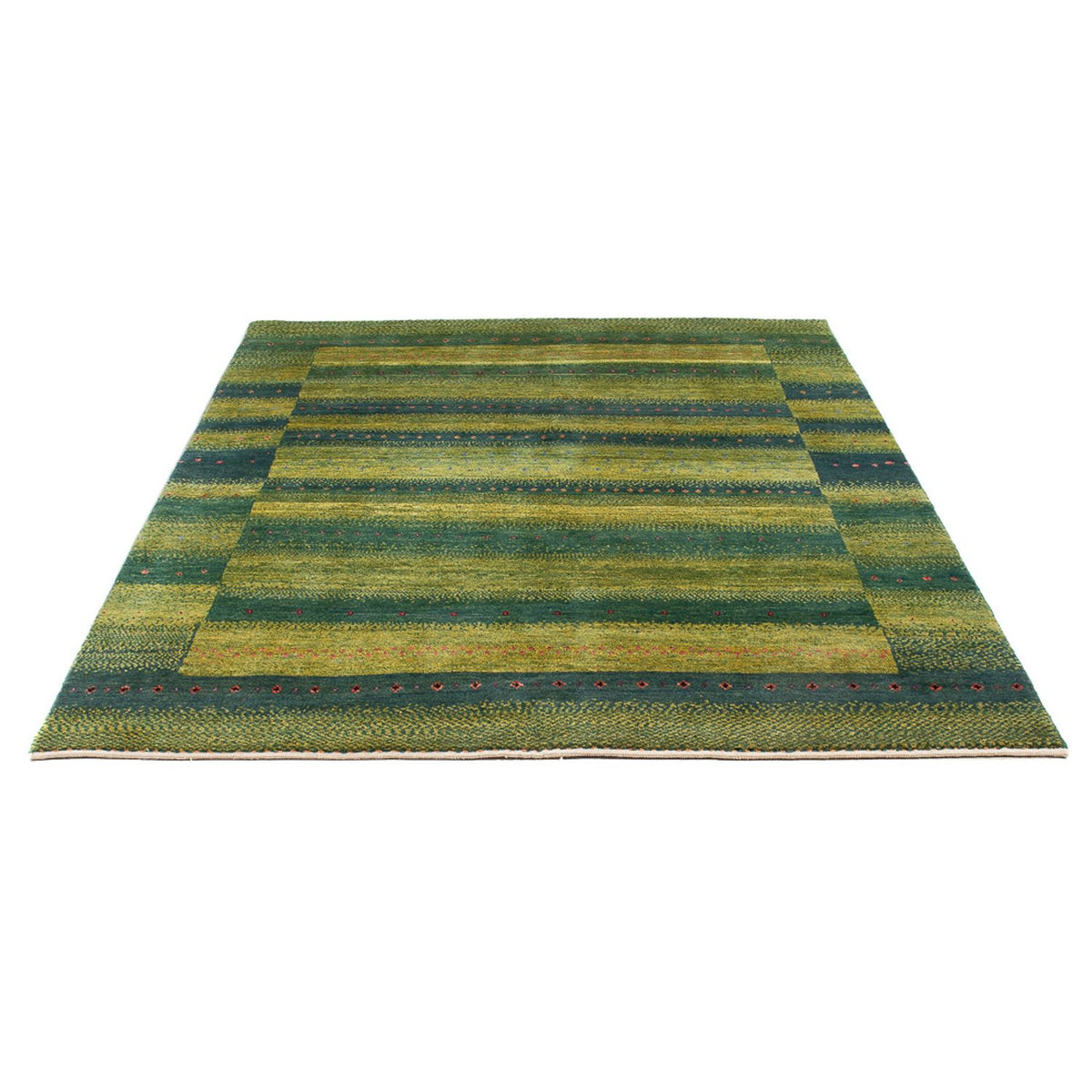 Gabbeh Rug - Perser - 204 x 148 cm - dark green