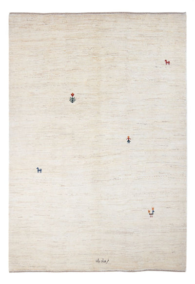 Persian Gabbeh Rug 155x207cm - Perserteppich Wollteppich