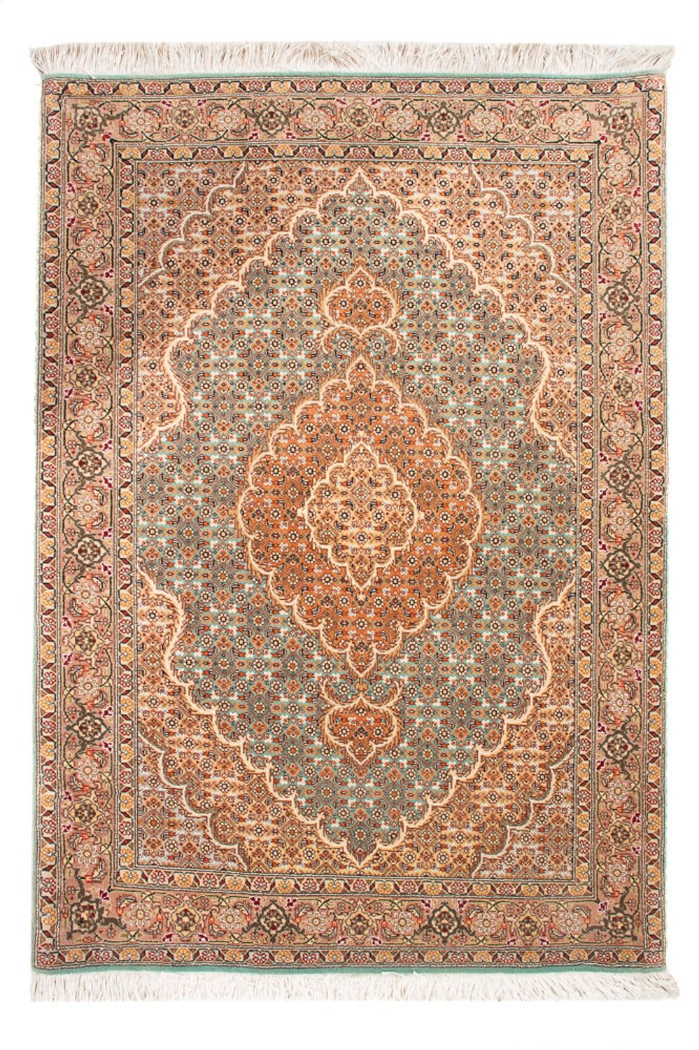 Perser Rug - Tabriz - 118 x 82 cm - petrol blue