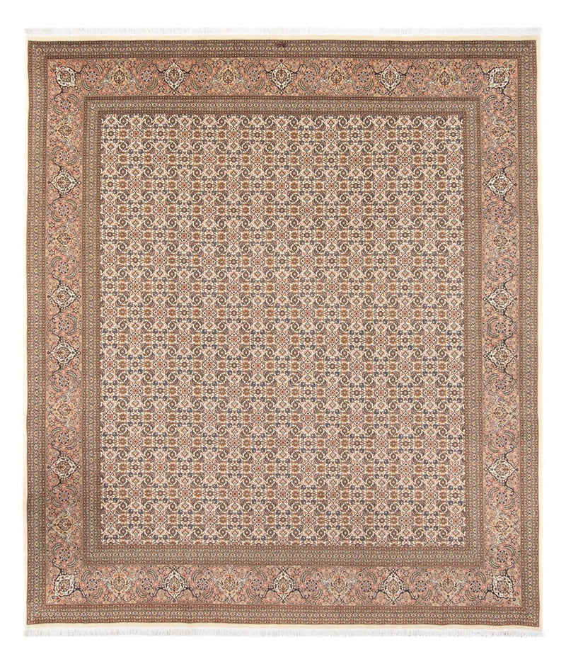 Perser Rug - Tabriz - Royal - 290 x 253 cm - dark beige