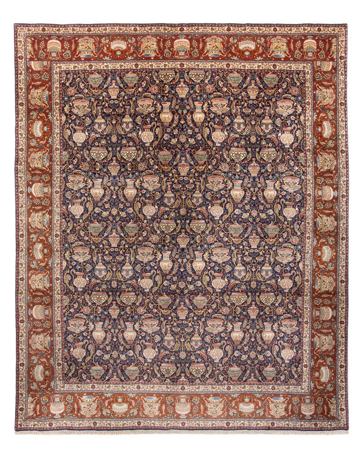 Perser Rug - Tabriz - 387 x 300 cm - dark blue