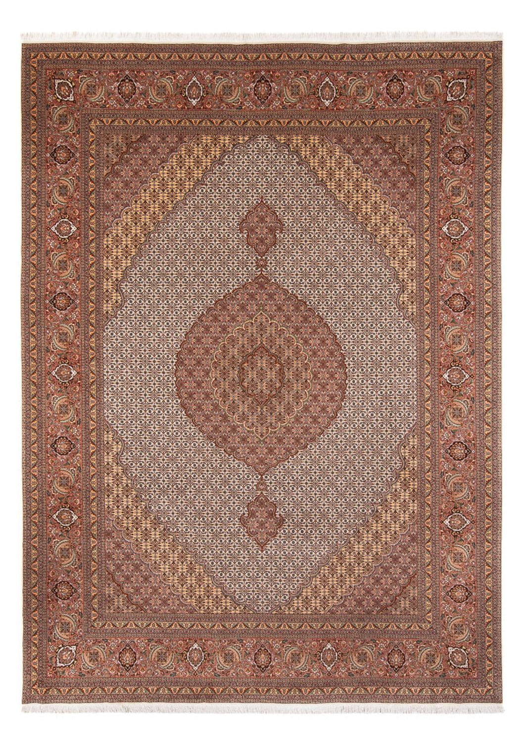 Perser Rug - Tabriz - 355 x 250 cm - light brown