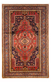 Perser Rug - Nomadic - 222 x 140 cm - red