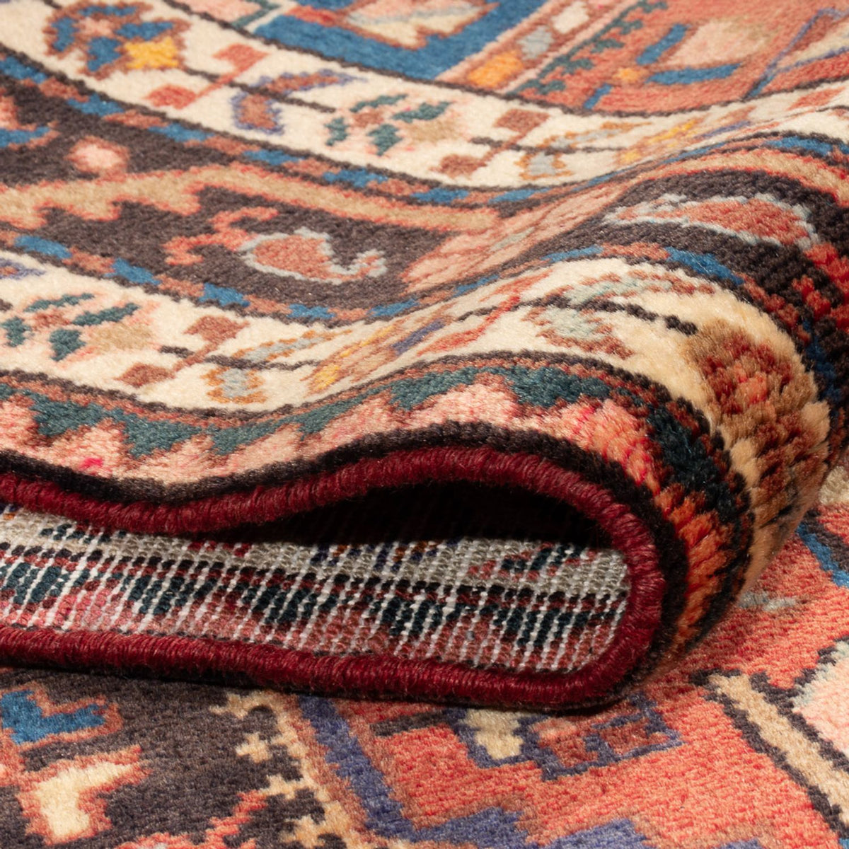 Perser Rug - Nomadic - 232 x 137 cm - dark blue