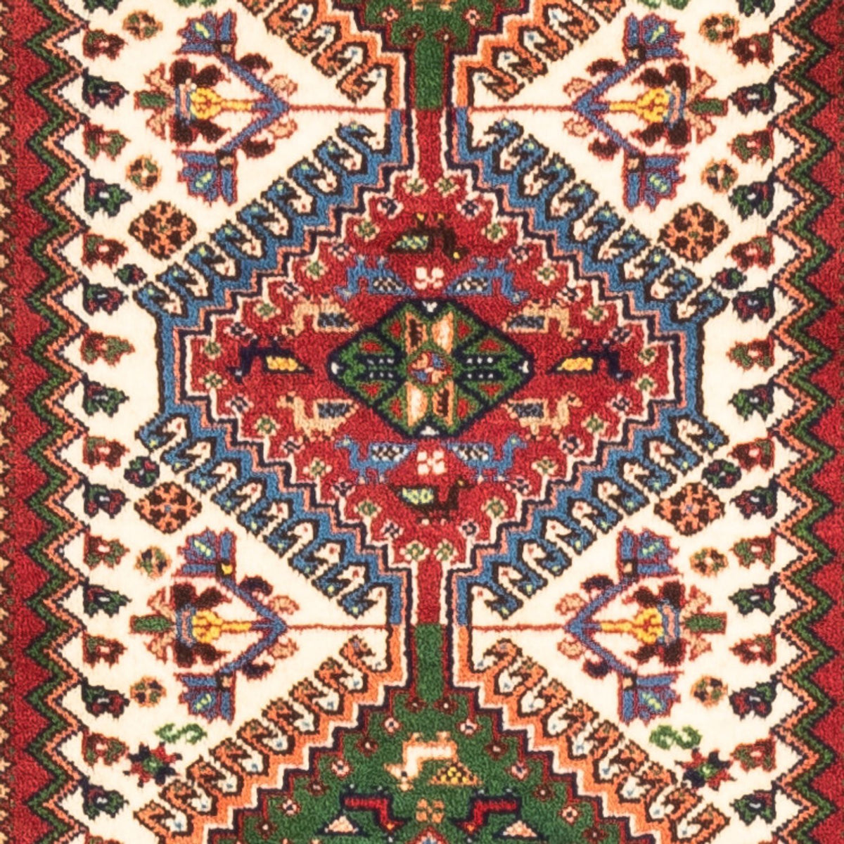 Runner Perser Rug - Nomadic - 216 x 62 cm - red