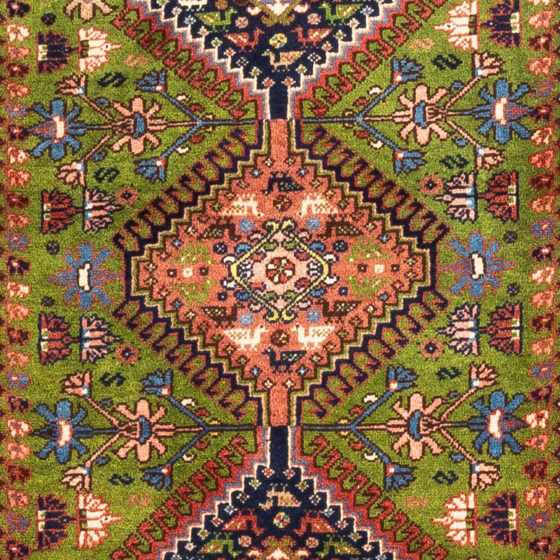 Runner Perser Rug - Nomadic - 193 x 82 cm - green