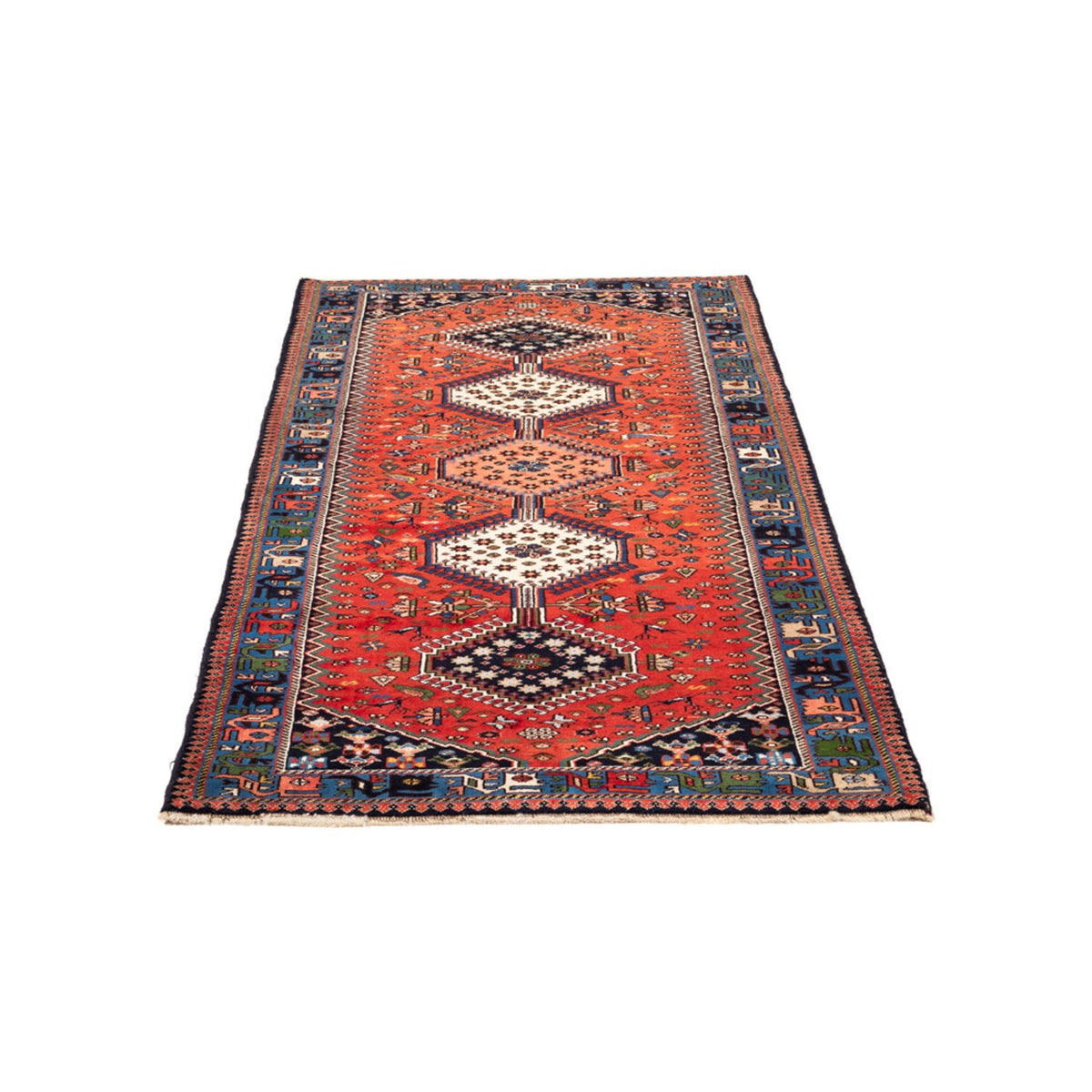 Runner Perser Rug - Nomadic - 194 x 81 cm - red