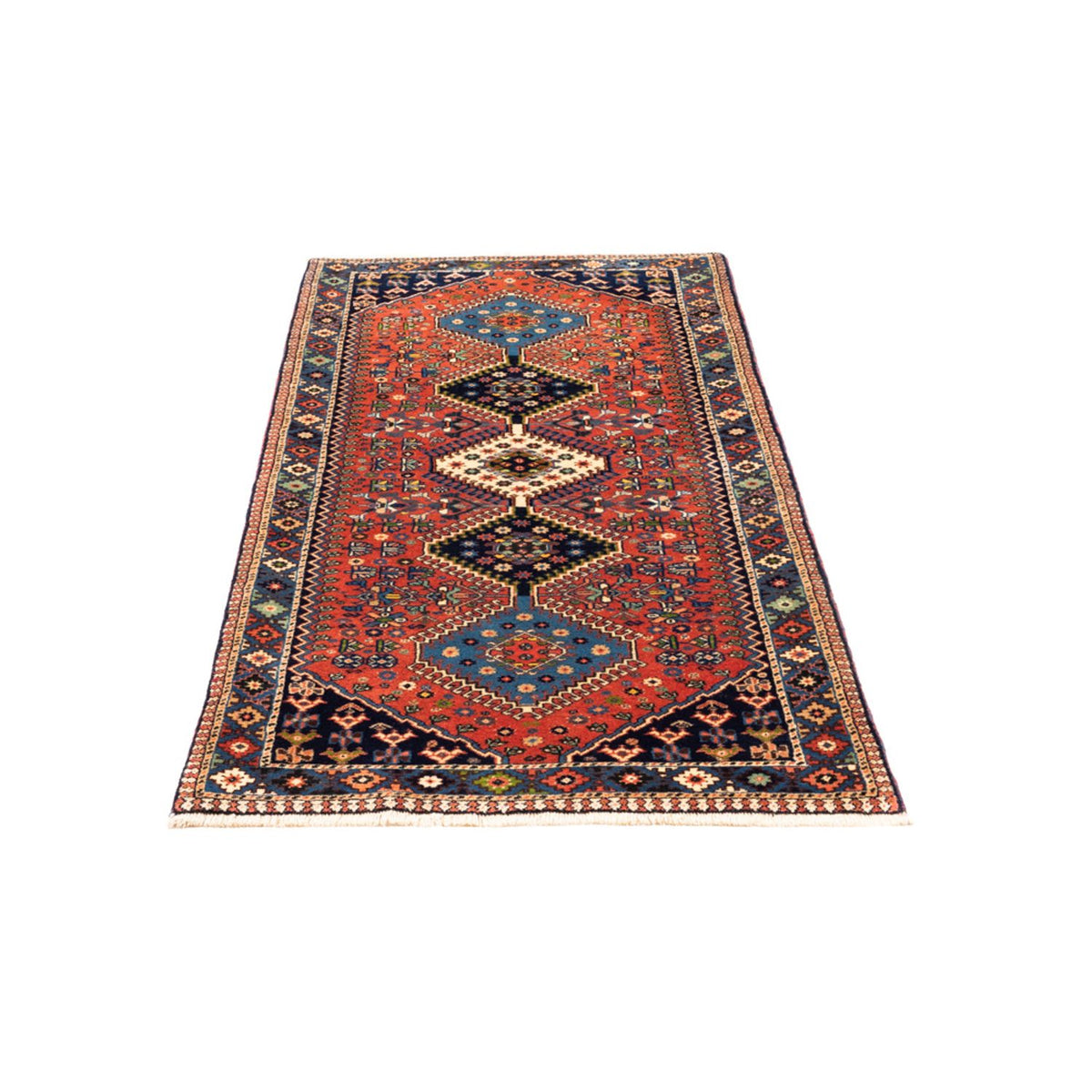 Runner Perser Rug - Nomadic - 197 x 80 cm - red