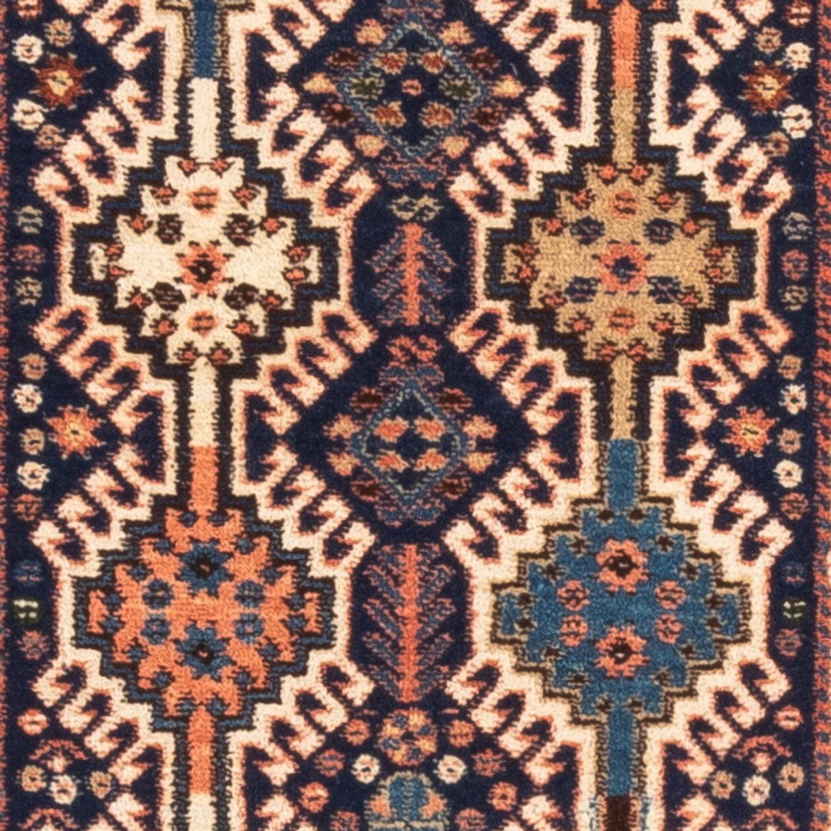 Runner Perser Rug - Nomadic - 140 x 50 cm - dark blue