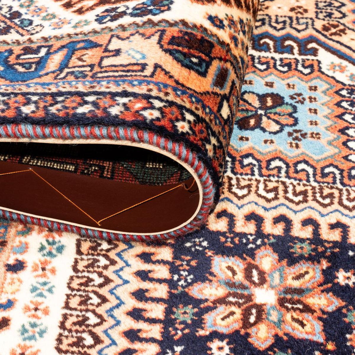 Runner Perser Rug - Nomadic - 204 x 83 cm - cream