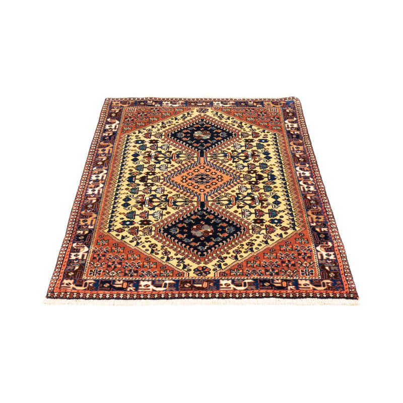 Perser Rug - Nomadic - 140 x 74 cm - cream