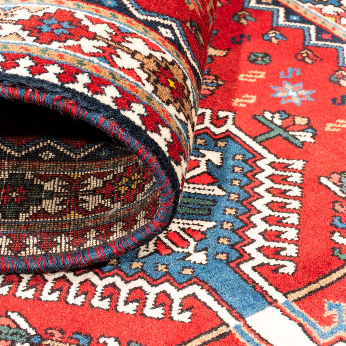 Runner Perser Rug - Nomadic - 195 x 80 cm - red